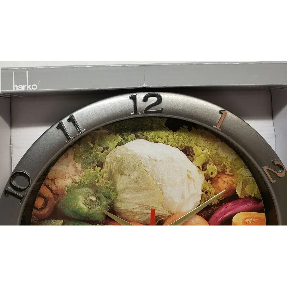 Home Novelty Plastic Kitchen Wall Clock, approx. 11